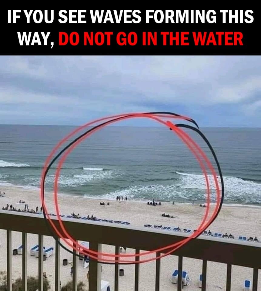 If You See Currents Forming This Way, DO NOT Enter The Sea Here – Here’s Why