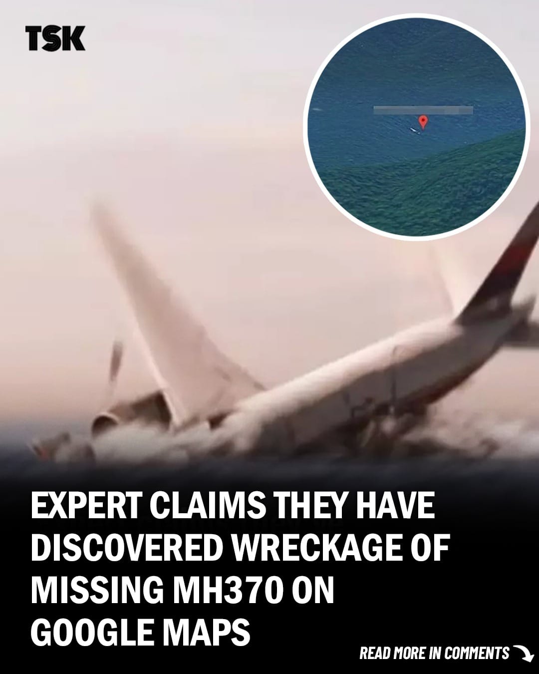 Tech Expert Claims Missing MH370 Aircraft ‘Found’ After Google Maps Search