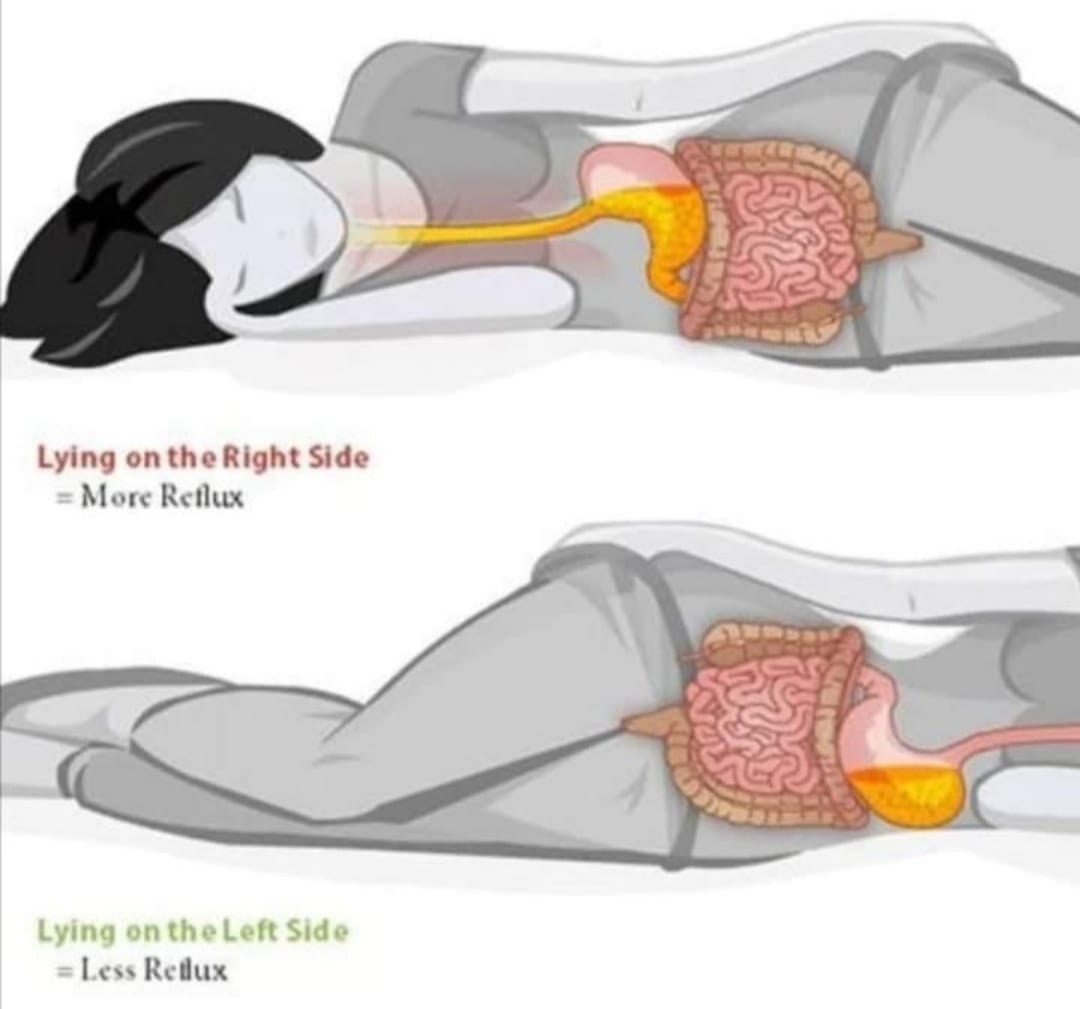 A more restful night’s sleep may be achieved by learning the secret of sleeping on the left side