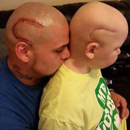 Unwavering Support from a Father: A Love Tattoo