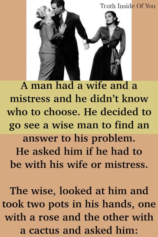 STORY: A Man, A Wife And A Mistress
