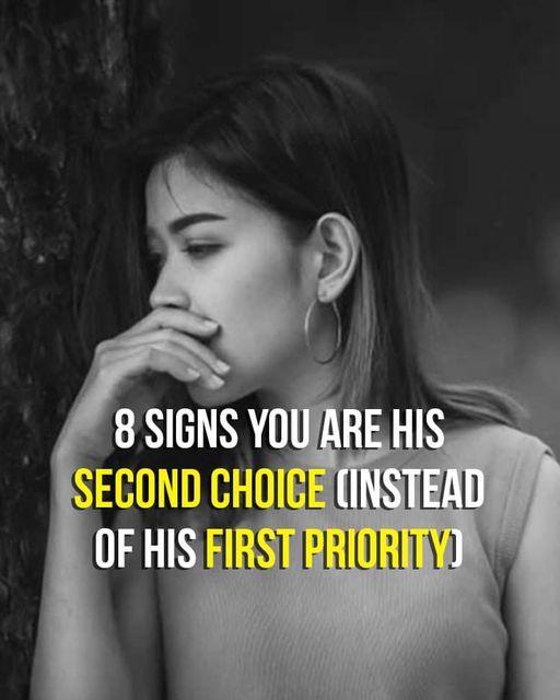 8 Signs You’re His Backup Plan (Not His Main Priority)