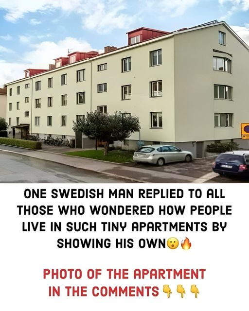 Swedish Man Shows How He Lives By Giving Tour of His Tiny Apartment