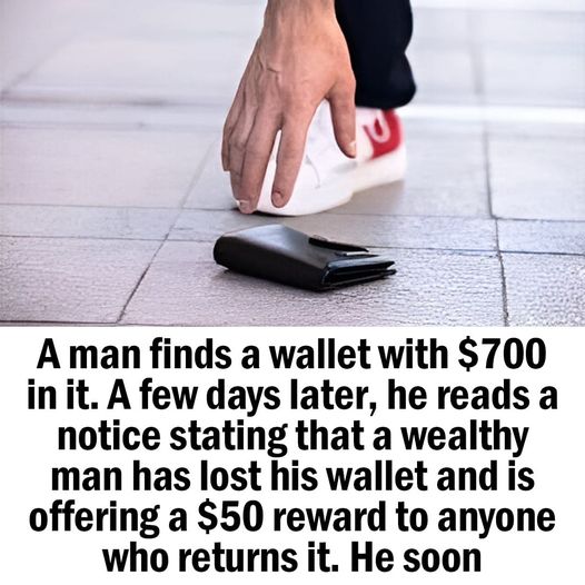 A Man Finds a Wallet With $800… What Happens Next Is Miraculous – a Short Story