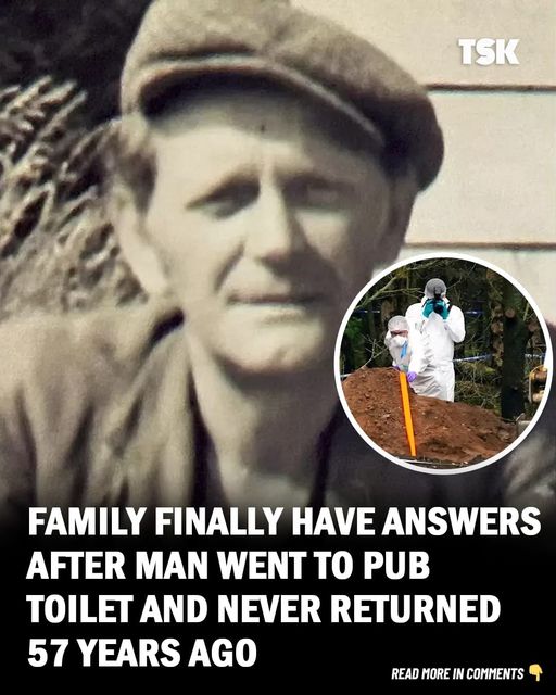 Family Finally Has Answers After Man Mysteriously Vanished 57 Years Ago After Going to The Bathroom at a Pub