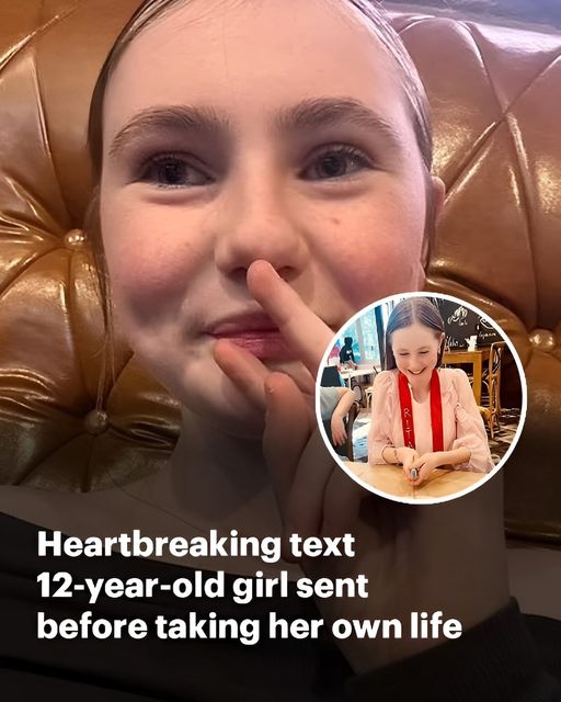 12-Year-Old Girl Sends Heartbreaking Text Before Taking Her Own Life