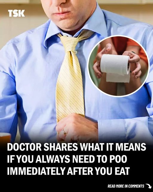 Doctor shares what it means if you always need to poo immediately after you eat (it isn’t just IBS)